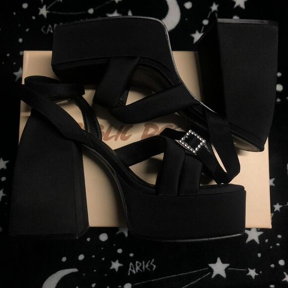 Public Desire Money Honey Platform Heels - Picture 2 of 5